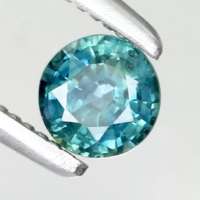 0.31ct 3.8mm Gyönyörű Kék Zafír Ékkő, High-End minőség