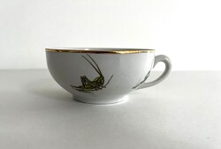 Ritka, régi, vintage Kőbányai Porcelángyár (Kőporc) csésze, teás csésze