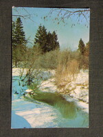 Kártyanaptár,Szovjetunió,Krím,Planet kiadó,erdei táj részlet,1982,   (7)