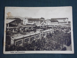 Képeslap,Olasz,Torino veduta dall'osservatorio Scuola Agraria Missionaria Bivio di Cumiana,1950-