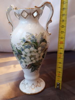 Kézi festésű Giraud Limoges francia váza