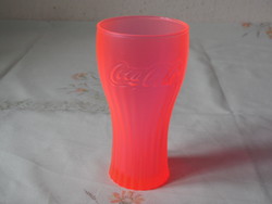 Coca cola pohár ( 3 dl.-es, Neon narancssárga )