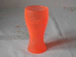 Coca cola pohár ( 3 dl.-es, Neon narancssárga )