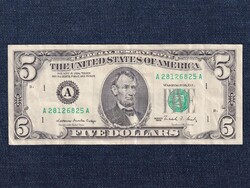 USA Szövetségi köztársaság (1776-) 5 Dollár 1988 A