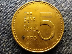 Dél-Korea Köztársaság (1948-0) 5 Won 1970