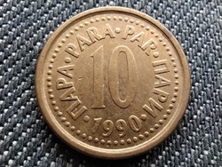 Jugoszlávia 10 para 1990