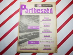 Retro régi újság - Pártbeszéd - A Mai Nap választási hetilapja - 1989. november 15. - Születésnapra