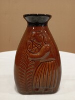 Mázas, kerámia váza