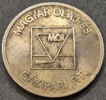 MOL, Magyar Olaj- és Gázipari RT. érme.