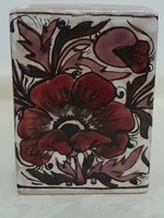 Erhart SKK szögletes vintage váza