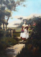 Carl Kaufman, H. Carnier művésznéven “Találkára várva”