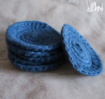 Horgolt pohár alátét /db