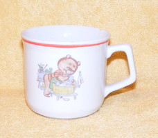 Zsolnay macis porcelán bögre