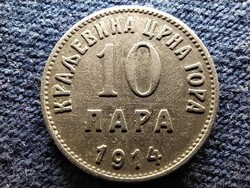 Montenegró I. Miklós (1860-1910) 10 Para 1914
