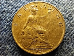 Anglia V. György (1910-1936) 1 Farthing 1921