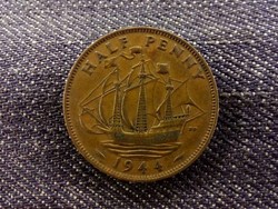 Anglia VI. György 1/2 Penny 1944