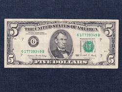 USA Szövetségi köztársaság (1776-) 5 Dollár 1988 G