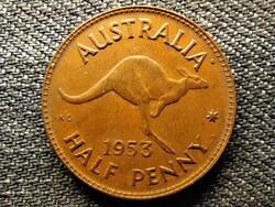 Ausztrália II. Erzsébet (1952-) 1/2 Penny 1953 .