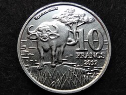 Kongó (Zaire) Katanga tartomány 10 Frank fantáziaveret 2017