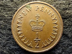 Anglia II. Erzsébet (1952-) 1/2 Új Penny 1971