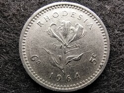 Zimbabwe II. Erzsébet (1964-1970) 5 cent 1964
