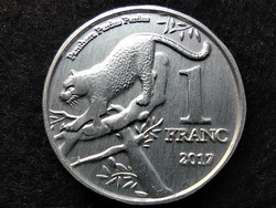 Kongó (Zaire) Katanga tartomány 1 Frank fantáziaveret 2017