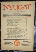 Nyugat folyóirat 1936 február. XXIX.évf.2.sz.