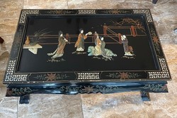 Austrian boulle table 19. No. End - beginning of 20. Sz