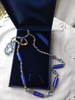 Fantasztikus Muránói millefiori üveg nyaklánc