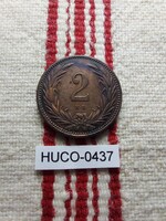 2 Fillér 1896 VF