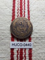 2 Fillér 1896 VF