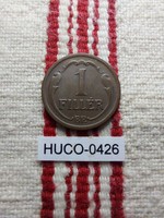 1 Fillér 1938 VF