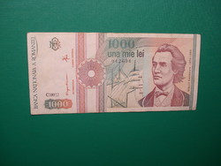 Románia 1000 lei 1991