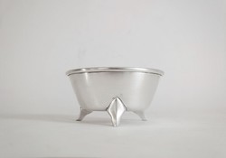 Berndorf Austria ezüstözött art-deco füszertartó XX.sz. eleje