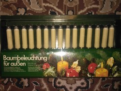 Karácsonyfadísz - Karácsonyi izzósor 1.