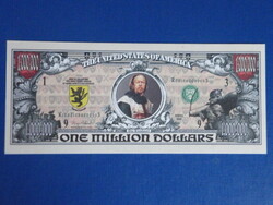 Egy millió dollár (one million dollars) emlékpénz- Robin Hood -