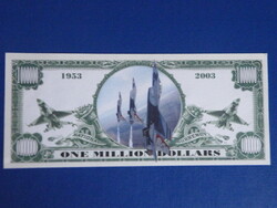 Egy millió dollár (one million dollars) emlékpénz- Thunderbirds -