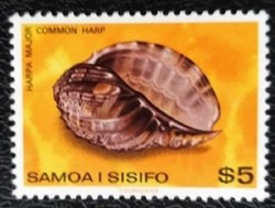 KS35 / Samoa 1980 Kagylók bélyeg postatiszta