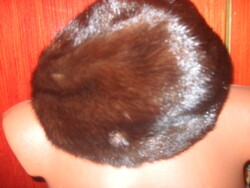 Francia valódi szörme sapka