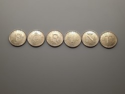 Magyarország 5 Forint 2021. F O R I N T (6db) 