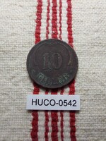 10 Fillér 1936 VF