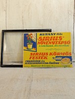Régi balassagyarmati reklám karton tábla, Kutasy féle
