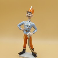 Szonntagh Éva Hollóházi  Hadik Huszár figura