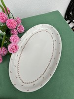Régi porcelán retro Alföldi  rózsás virágos Pecsenyéstàl pecsenyés kínáló régiség nosztalgia