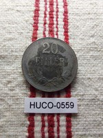 20 Fillér 1916 VF