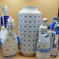 Ritka gyűjtői Veress Miklós Hollóházi  porcelán váza