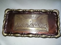 Réz tálca ,,az utolsó vacsora''