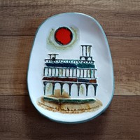 Janáky Viktor kerámia falidísz
