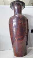 Zsolnay 36cm lila eozin vaza