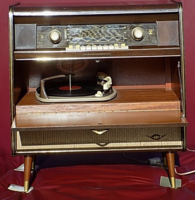 Vintage Grundig rádiós, lemezjátszó/Szetereó -Konzertschrank SO 102/60 /Német 1959-1960 ig